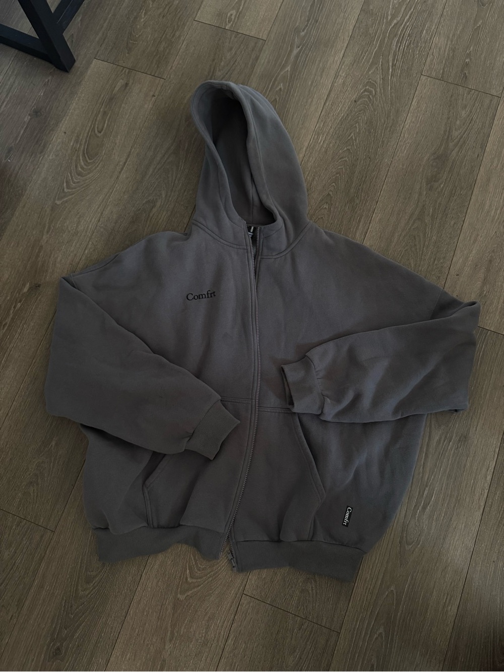 Men's Zip-Up Hoodie Sweatshirt - Gray